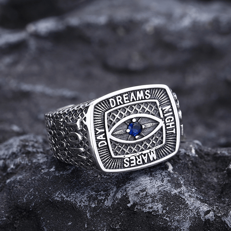 God's Eye Ring Men's Adjustable Punk Jewelry